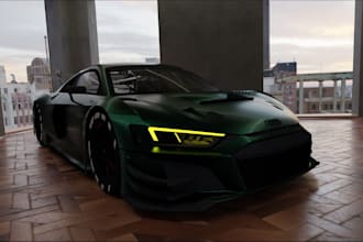 make stunning 3d car models for your unity or roblox games
