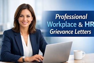 write a professional HR complaint workplace grievance letter fast
