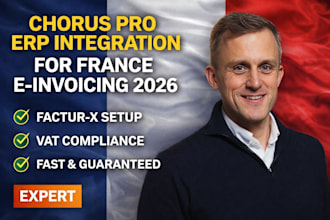 setup chorus pro einvoicing france en16931 factur x integration