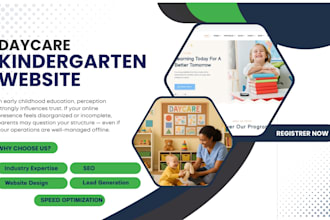 do kid learning website daycare website educational website kindergarten website