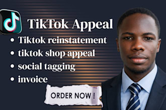 write appeal letter for your tiktok shop reinstatement ban and suspension