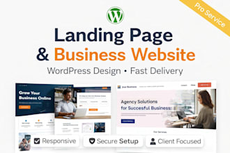 build business websites and landing pages