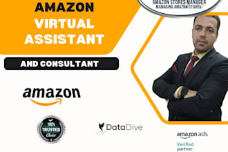 be your expert amazon virtual assistant, private label, fba