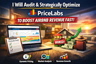 strategically setup and optimize pricelabs to boost airbnb bookings