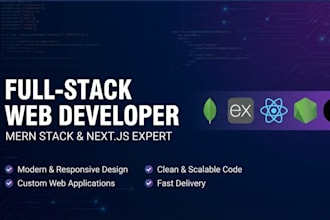 build or fix a modern react or nextjs frontend websites