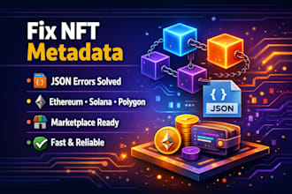 fix nft metadata json errors for opensea and marketplaces