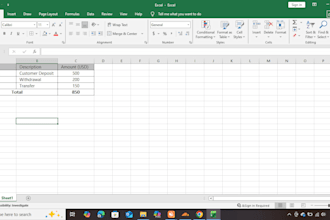 be your excel data entry specialist with banking experience
