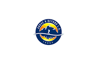 design aesthetics mountain adventure logo