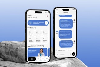 develop ai healthcare app, medical diagnosis app, symptom checker app