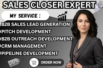 commission based sales closer salesperson b2b lead sales representative and sdr