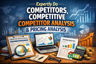 expertly do competitors, competitive competitor analysis pricing analysis