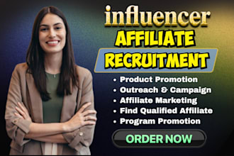 recruit targeted high converting affiliates to scale your affiliate program