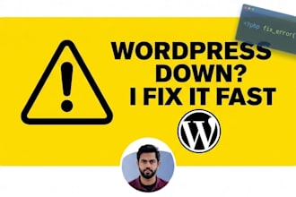 fix wordpress bug, critical error, or elementor issue