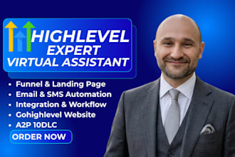 go highlevel expert crm workflow automation gohighlevel virtual assistant VA