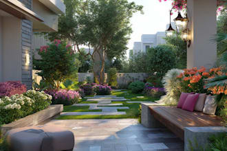 do landscape designing home garden high quality renderings