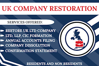 restore uk ltd, activate and reinstate uk company, uk ltd