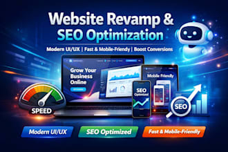 revamp redesign and optimize implement ai for your website