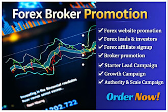 forex broker promotion forex leads forex marketing and recruit investor, traders