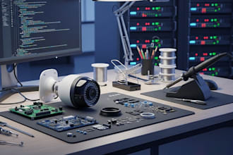 build custom cctv, IP camera hardware and firmware