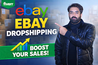 do ebay drop shipping expert for product research and store management