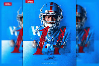 create an outstanding sport flyer design in 5 hours