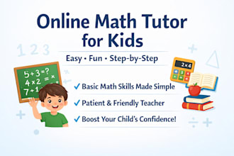 teach basic math online to kids using easy and fun methods