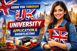 guide you through your UK university application and shortlisting