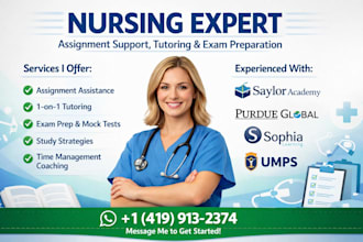 help with nursing projects