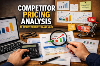 do competitor pricing analysis to improve your offers and sales