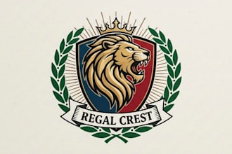 do high quality lion logo in express delivery