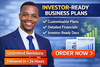 write an investor ready business plan for startups