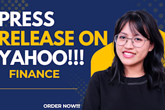 do press release pr distribution news release yahoo finance US UK and global