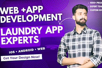 develop multivendor laundry app, dry cleaning app and home service app