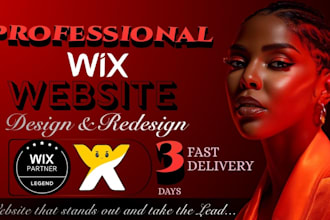 design wix website redesign wix ecommerce store build wix website