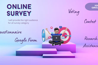 fill online survey, survey, research survey and polls