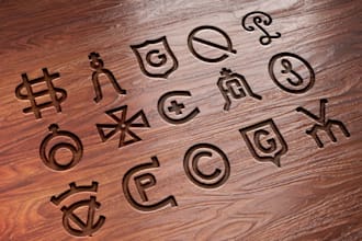 design modern minimalis cattle initial letter monogram farm ranch logo