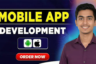 develop mobile app, android app creation, ios app, flutter mobile app developer
