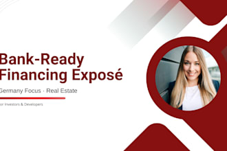 create a bank ready real estate financing exposé in germany