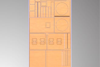 create a speaker box layout to be processed using a cnc router