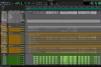 prepare a scoring stage ready pro tools session