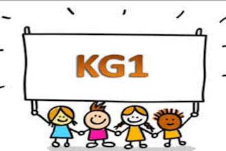 create interactive kg1 lessons for preschool children