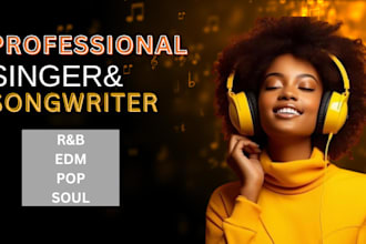be your female singer female ghost songwriter melody writer
