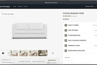 do 3d product configurator,  webgi 3d website app threejs verge3d saas animation
