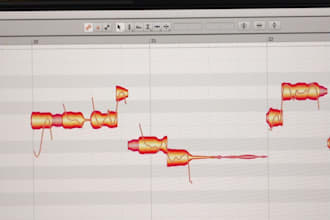 tune your vocals for your song with melodyne