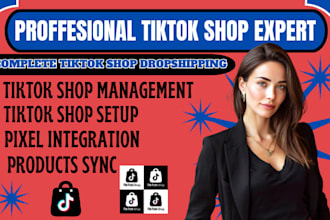 setup instagram tik tok shop dropshipping marketing shopify product order sync