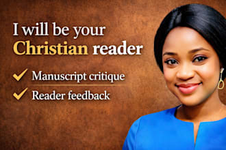 be your christian ebook writer and proofread christian books
