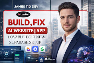 build fix and deploy lovable ai replit app with supabase and v0 integration