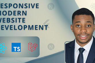 build a modern responsive website