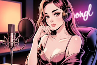 voice your sfw,nsfw erotic, anime, amsr female voice over scripts cute voice