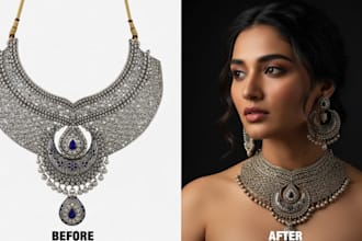 do jewelry retouch in photoshop jewelry photo retouching